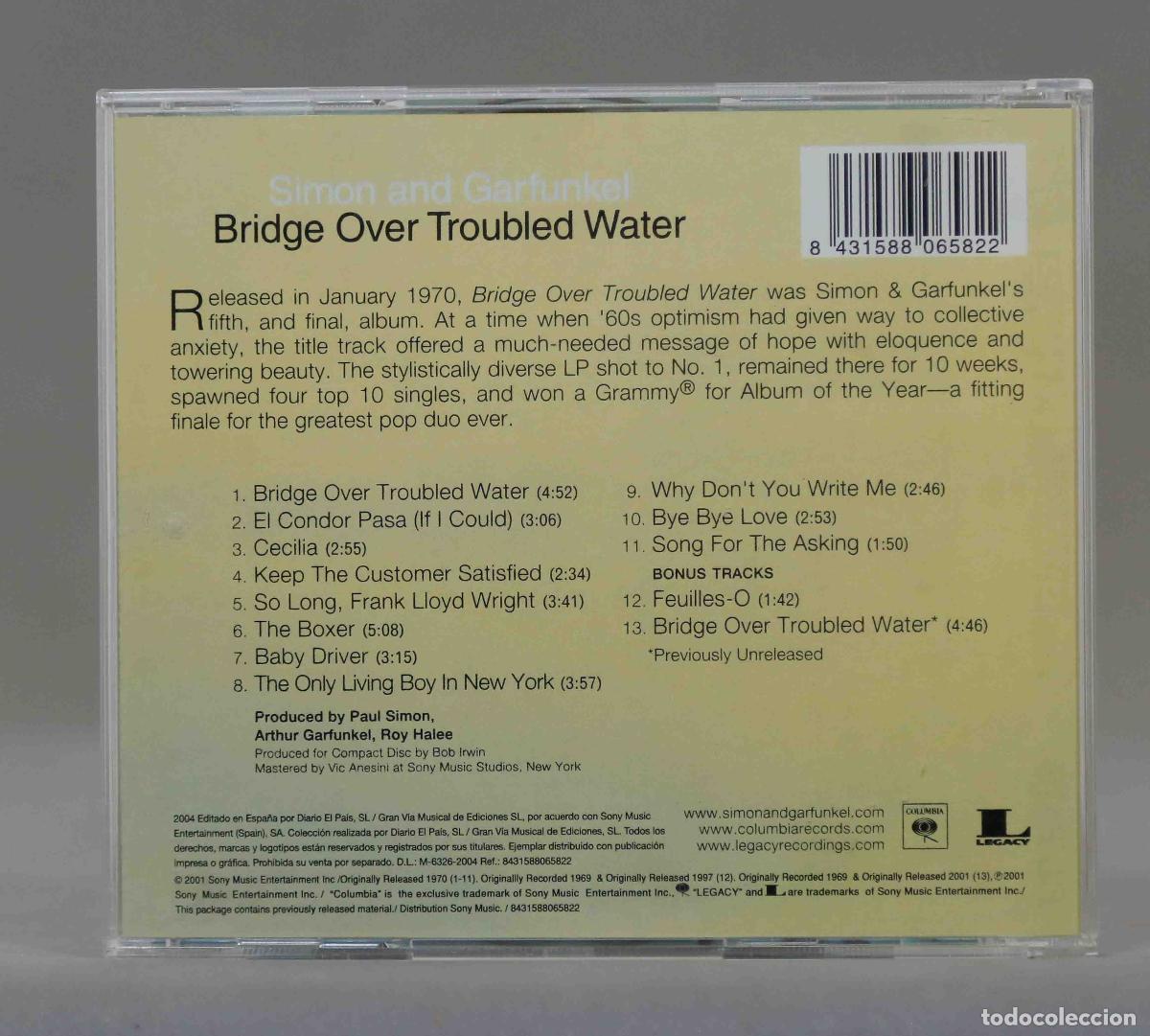 CDs de m&uacute;sica: CD. Simon And Garfunkel &ndash; Bridge Over Troubled Water - Foto 2