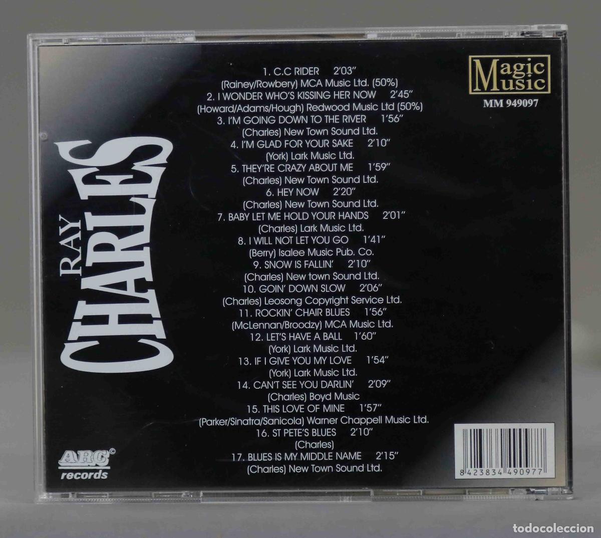 CDs de m&uacute;sica: CD. RAY CHARLES - Foto 2