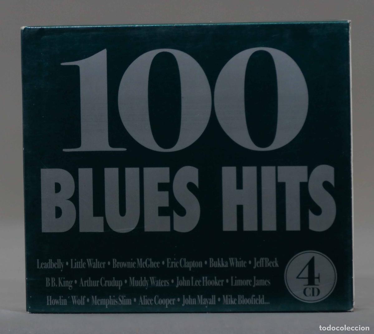 CDs de m&uacute;sica: 4 CD. 100 BLUES HITS