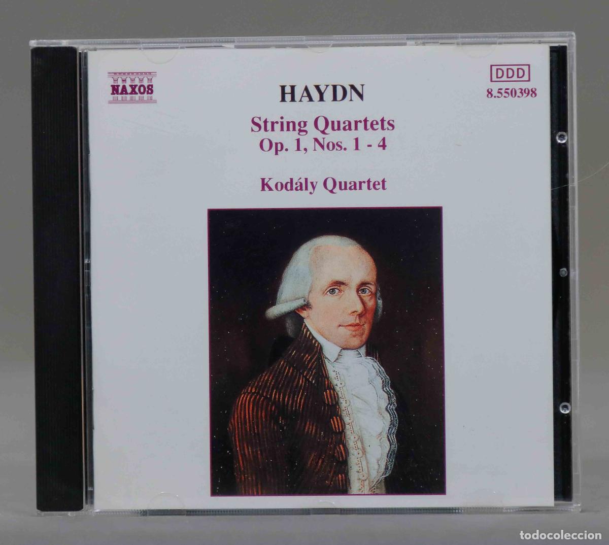 CDs de m&uacute;sica: CD. Haydn &ndash; Kod&aacute;ly Quartet &ndash; String Quartets Op. 1, Nos. 1 - 4 - Foto 1