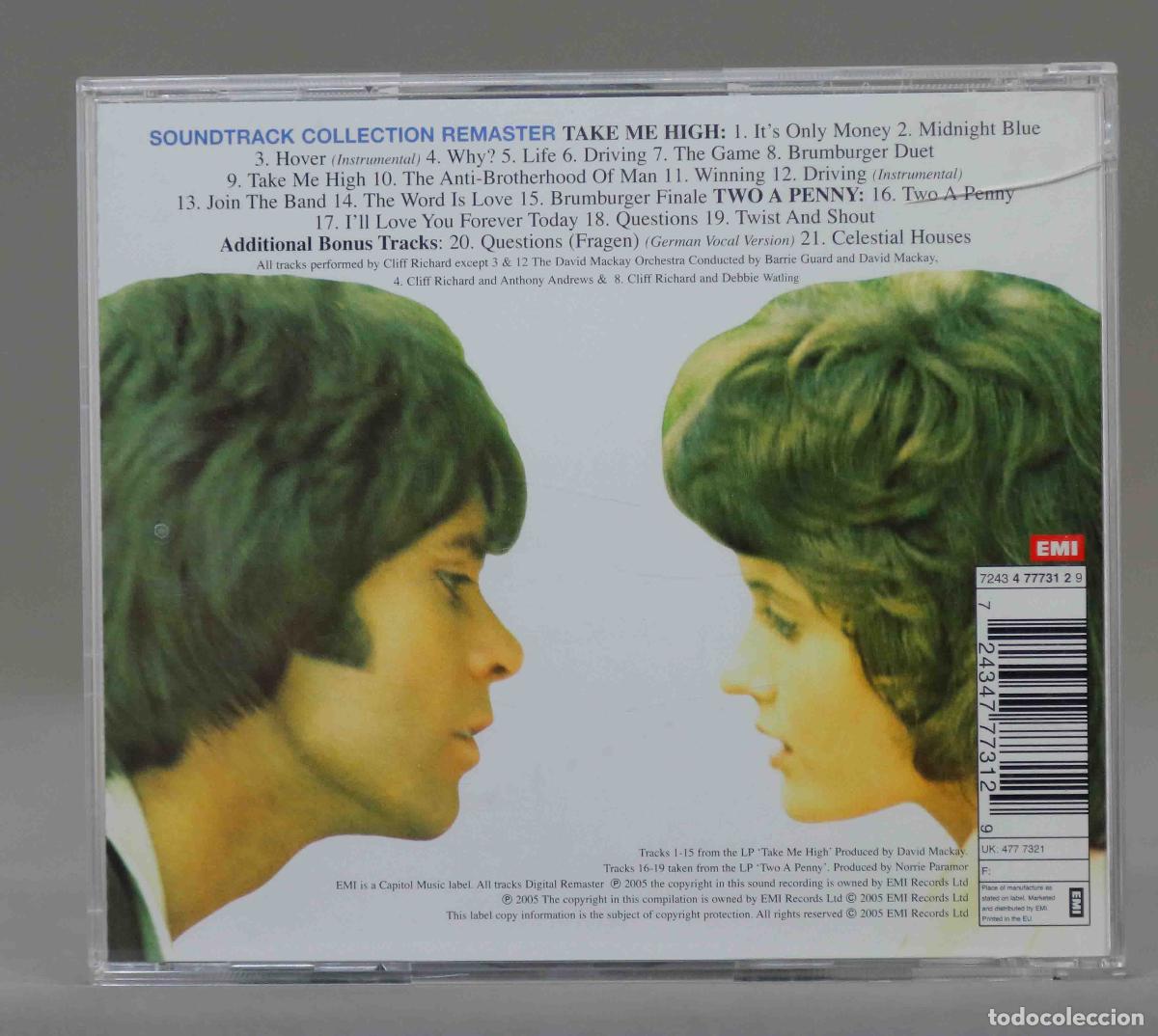 CDs de m&uacute;sica: CD. Cliff Richard &ndash; Take Me High. Two A Penny - Foto 2