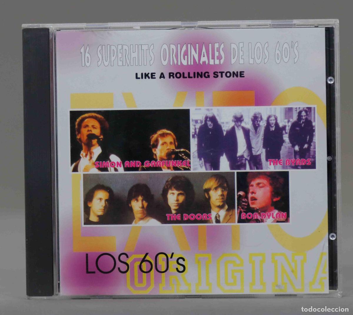 CDs de m&uacute;sica: CD. 16 Superhits Originales De Los 60&acute;s - Foto 1