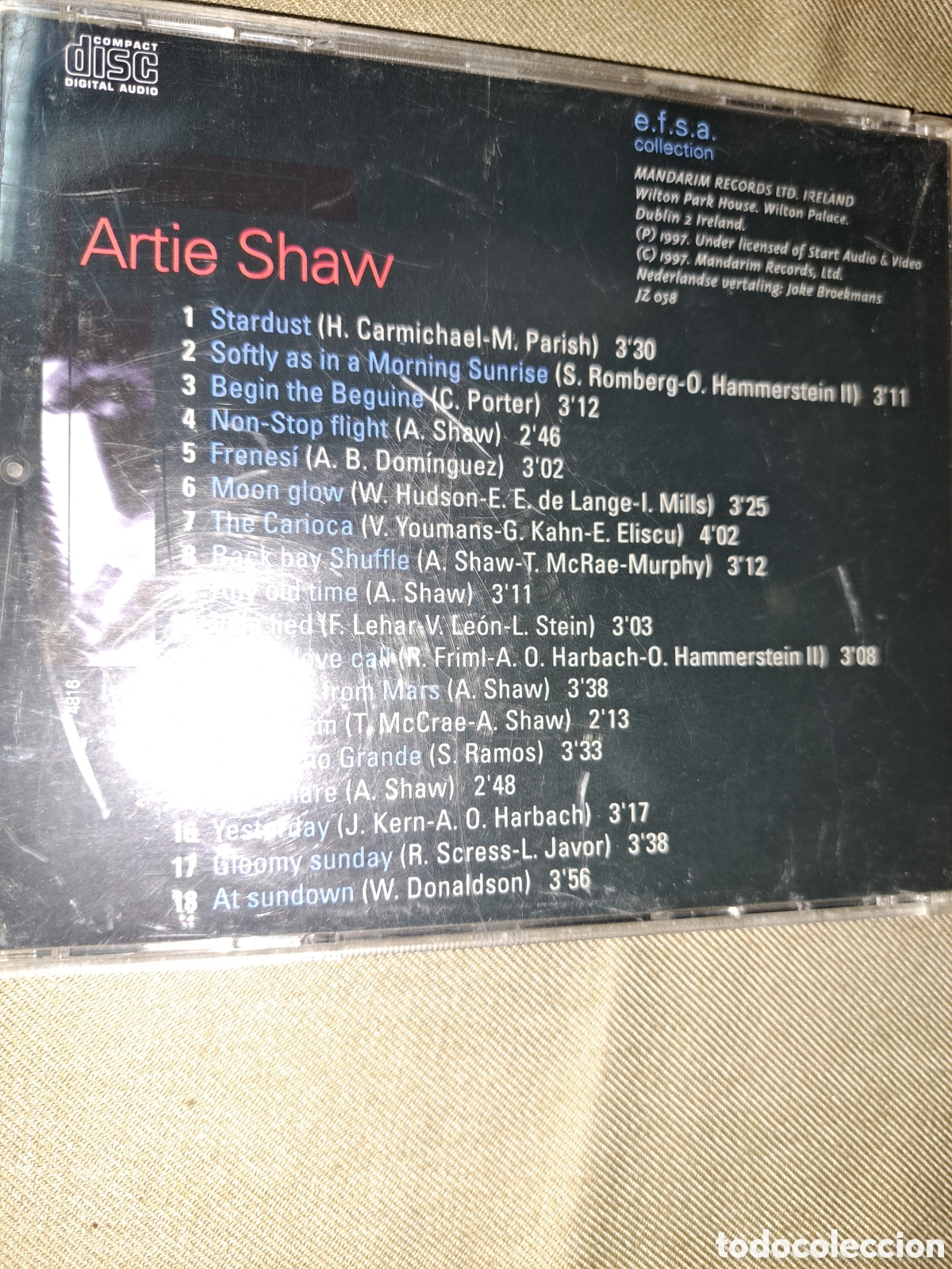 CDs de m&uacute;sica: CD JAZZ MASTERS ARTIE SHAW - Foto 3