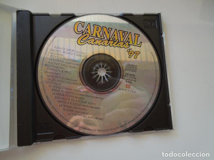 CDs de m&uacute;sica: CARNAVAL CANARIAS 97 CD - 16 TEMAS - Foto 3
