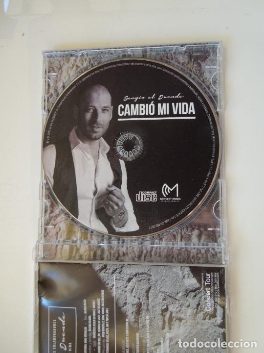 CDs de m&uacute;sica: SERGIO EL DUENDE - CAMBI&Oacute; MI VIDA - CD - Foto 3