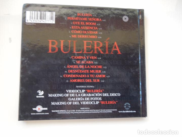 CDs de m&uacute;sica: DAVID BISBAL - BULERIA - EDICION DE LUJO -CD+LIBRETO - Foto 2