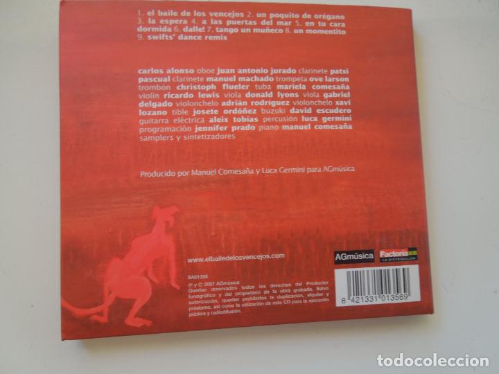 CDs de m&uacute;sica: MANUEL COMESA&Ntilde;A - EL BAILE DE LOS VENCEJOS - CD -DIGIPACK +LIBRETO - Foto 3