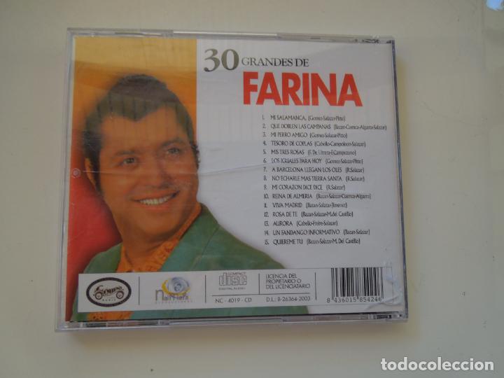 CDs de m&uacute;sica: RAFAEL FARINA - 30 GRANDES EXITOS - CD - Foto 2
