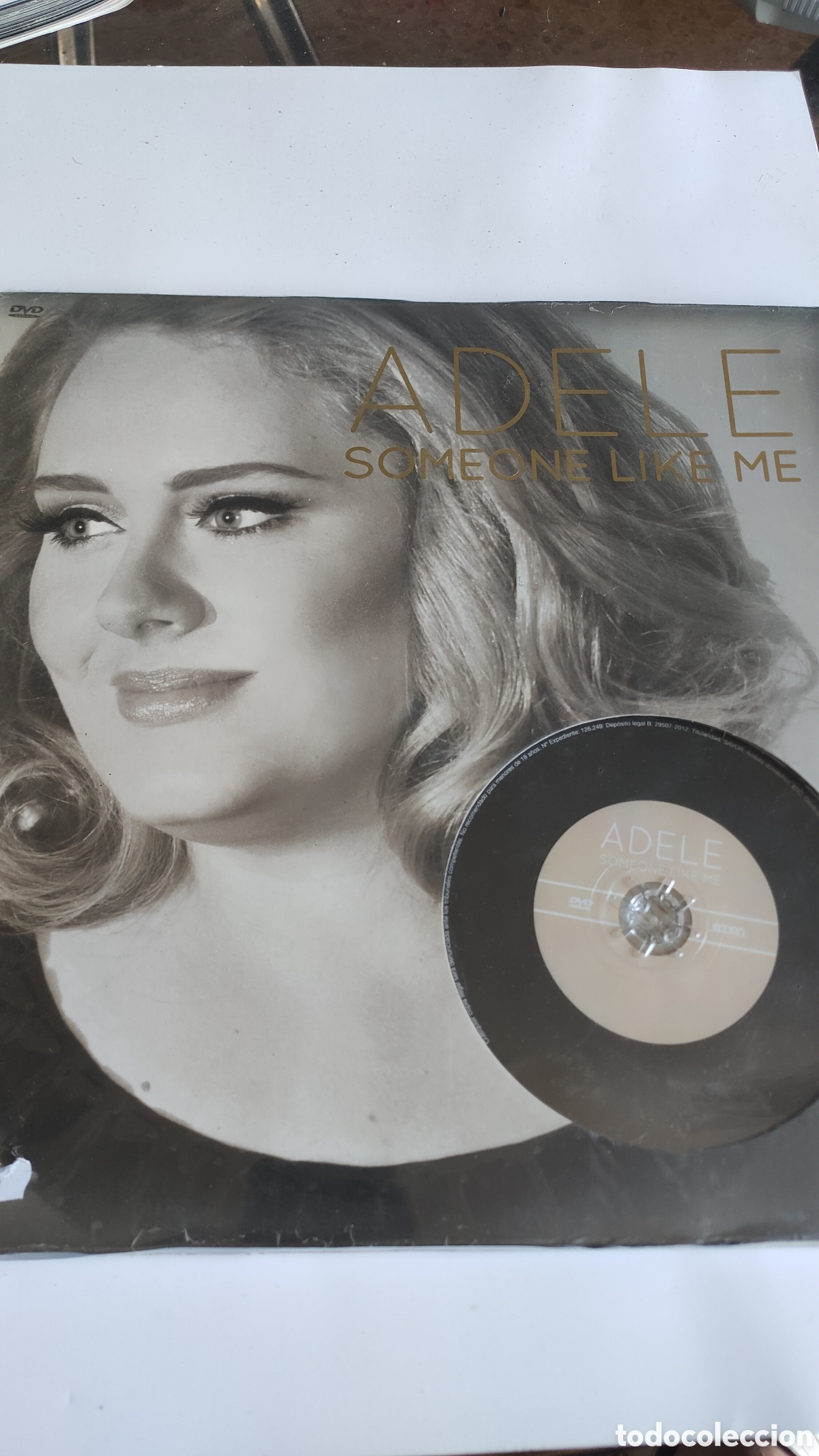 CDs de m&uacute;sica: DISCO DVD Adele someone like me NUEVO - Foto 1