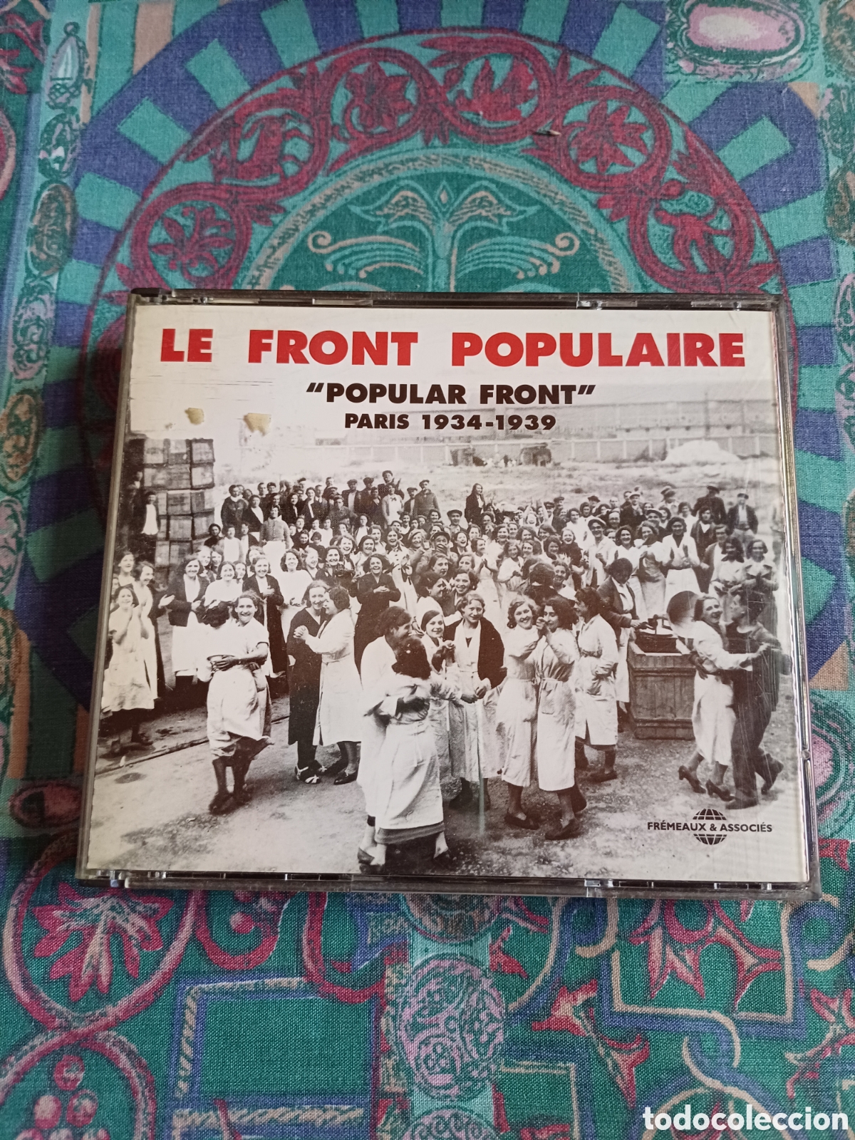 CDs de M&uacute;sica: Le front populaire doble CD con librillo Paris 1934 1939 Darrieux Tranchant Baker Gabin Damia Boyer
