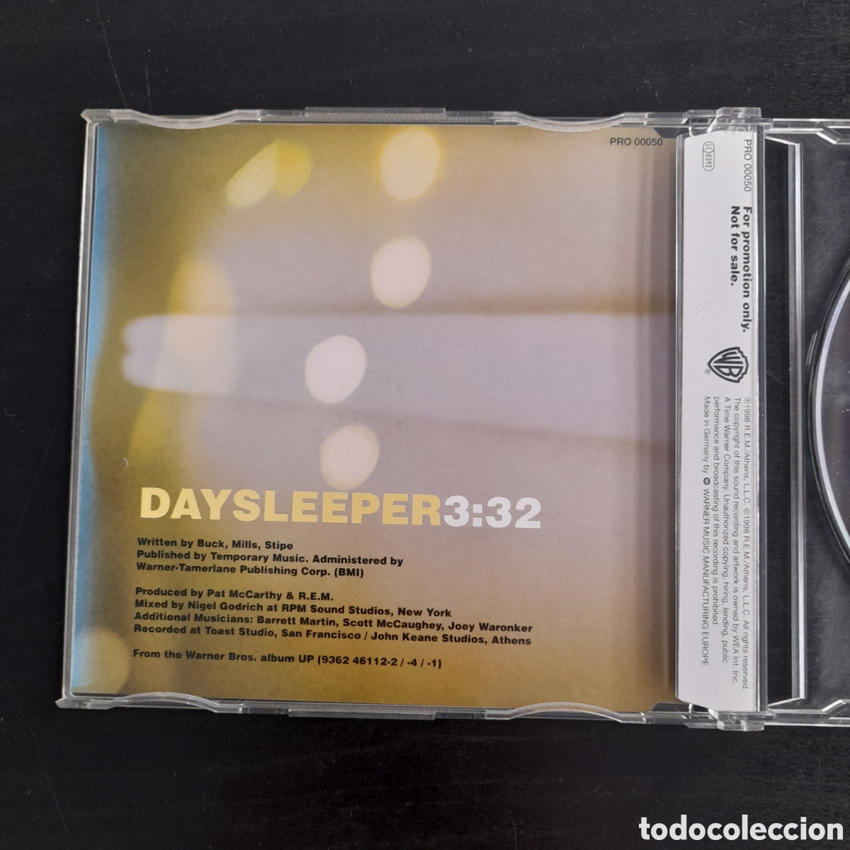 CDs de m&uacute;sica: R.E.M. &ndash; Daysleeper. CD, Single, Promo, 1998, UK, REM - Foto 3