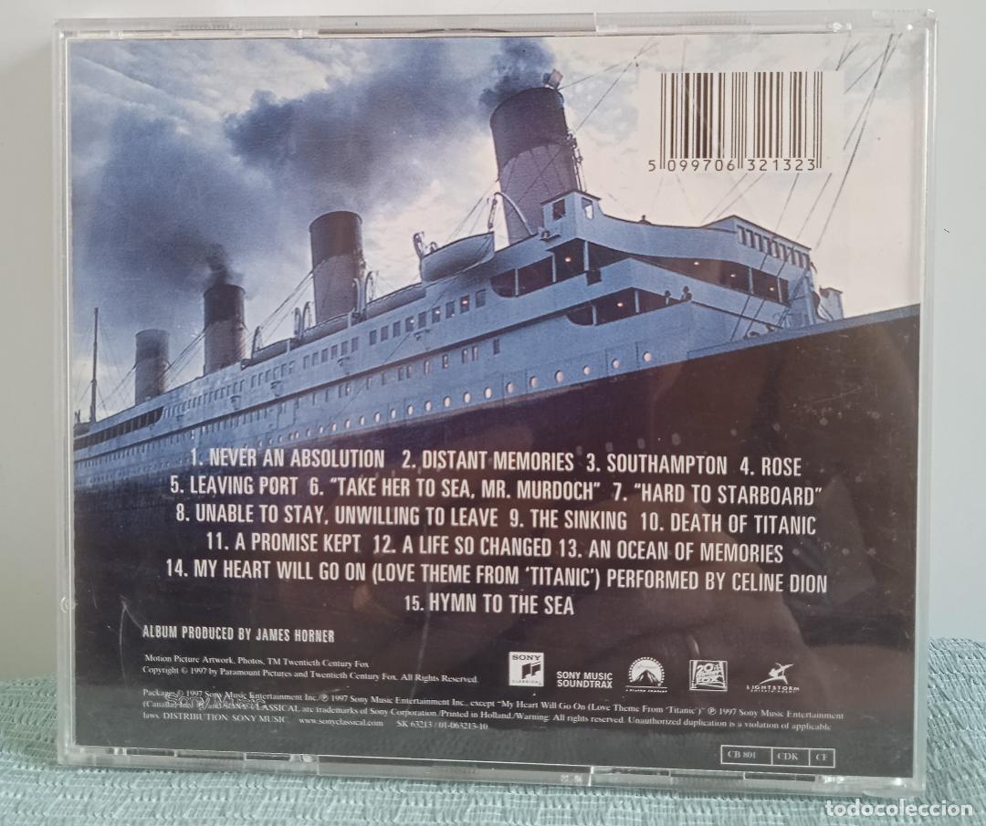 CDs de m&uacute;sica: BANDA SONORA TITANIC - Foto 2