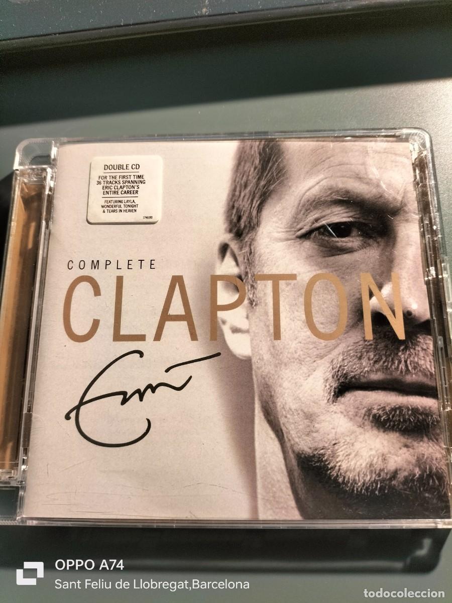 CDs de m&uacute;sica: RAR 2 CDS. ERIC CLAPTON. COMPLETE. STICKER - Foto 1
