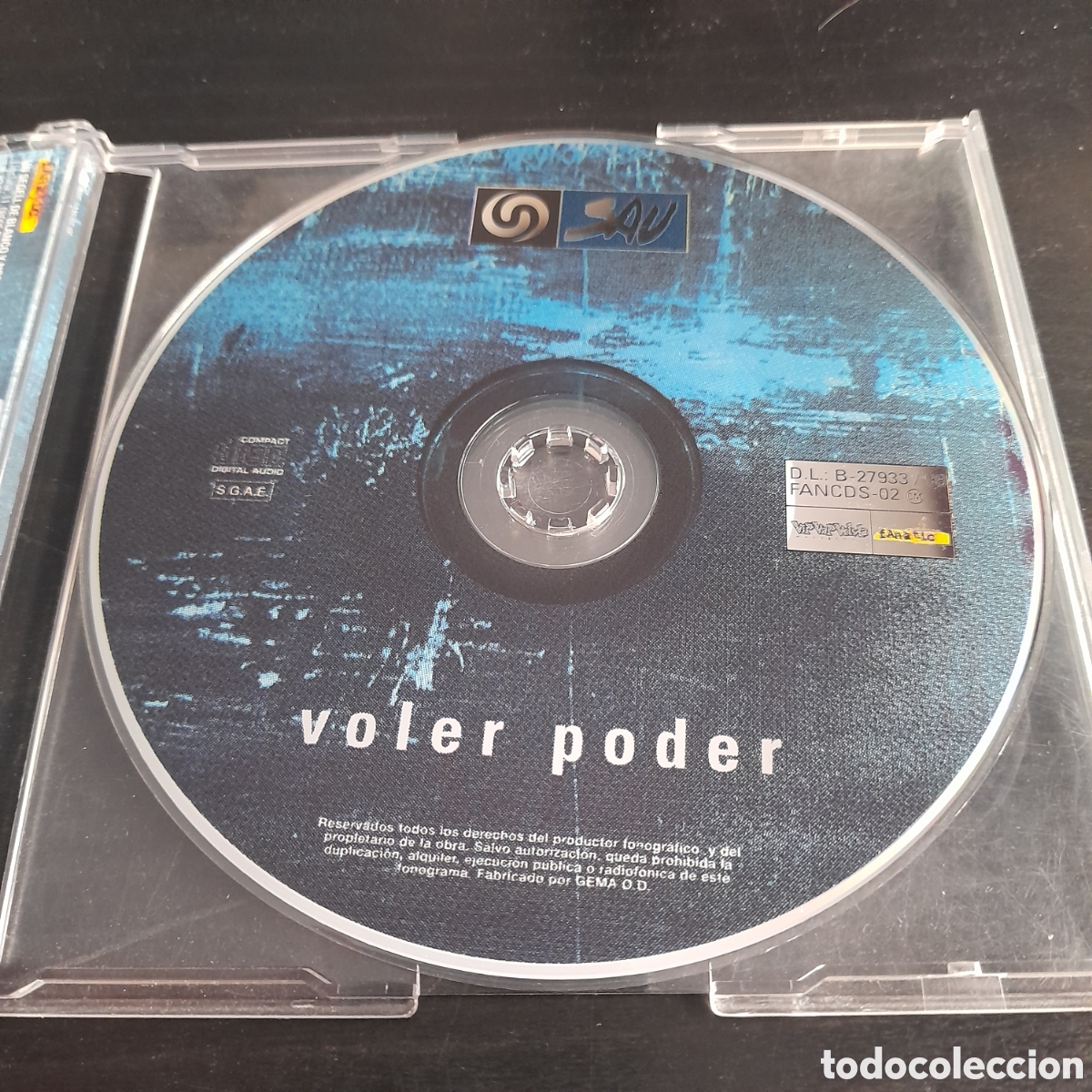 CDs de m&uacute;sica: Sau - Voler poder. CD, Single, Promo 1998 - Foto 2