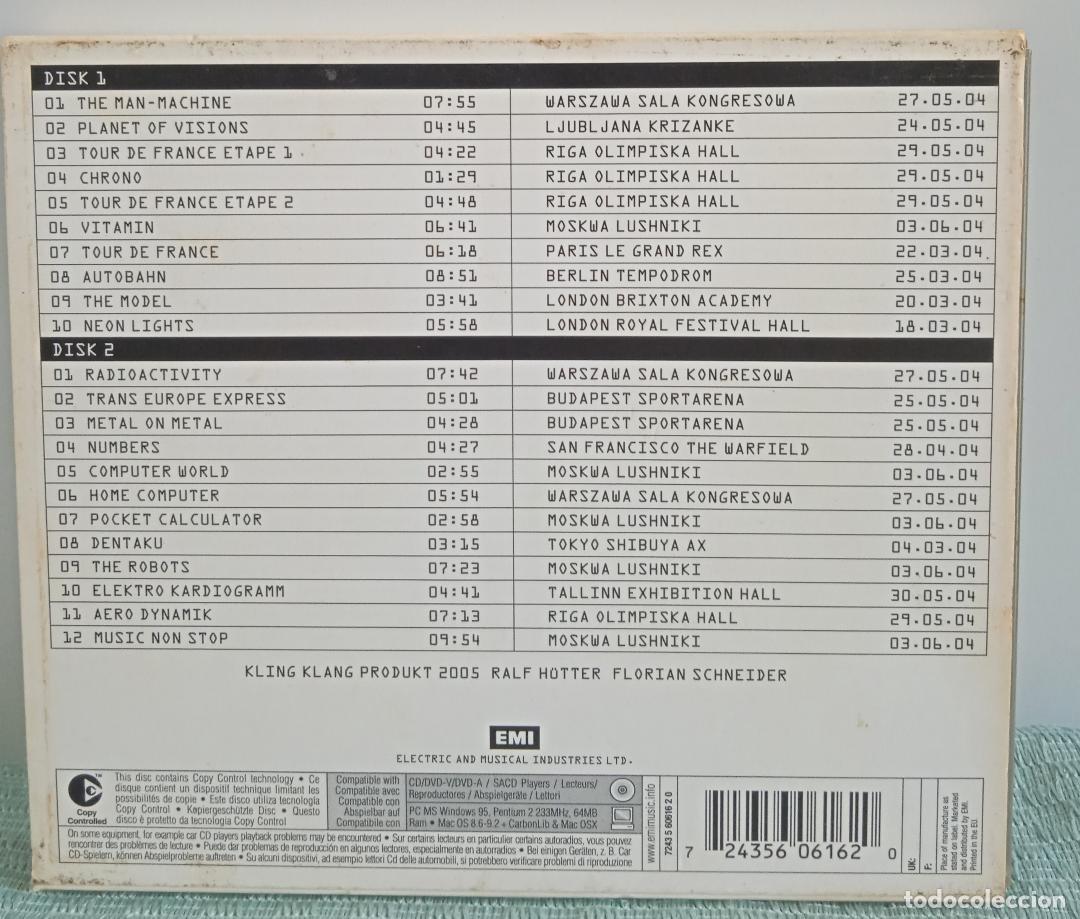 CDs de m&uacute;sica: KRAFTWERK -DOBLE CD -MINIUM /MAXIMUM - Foto 2
