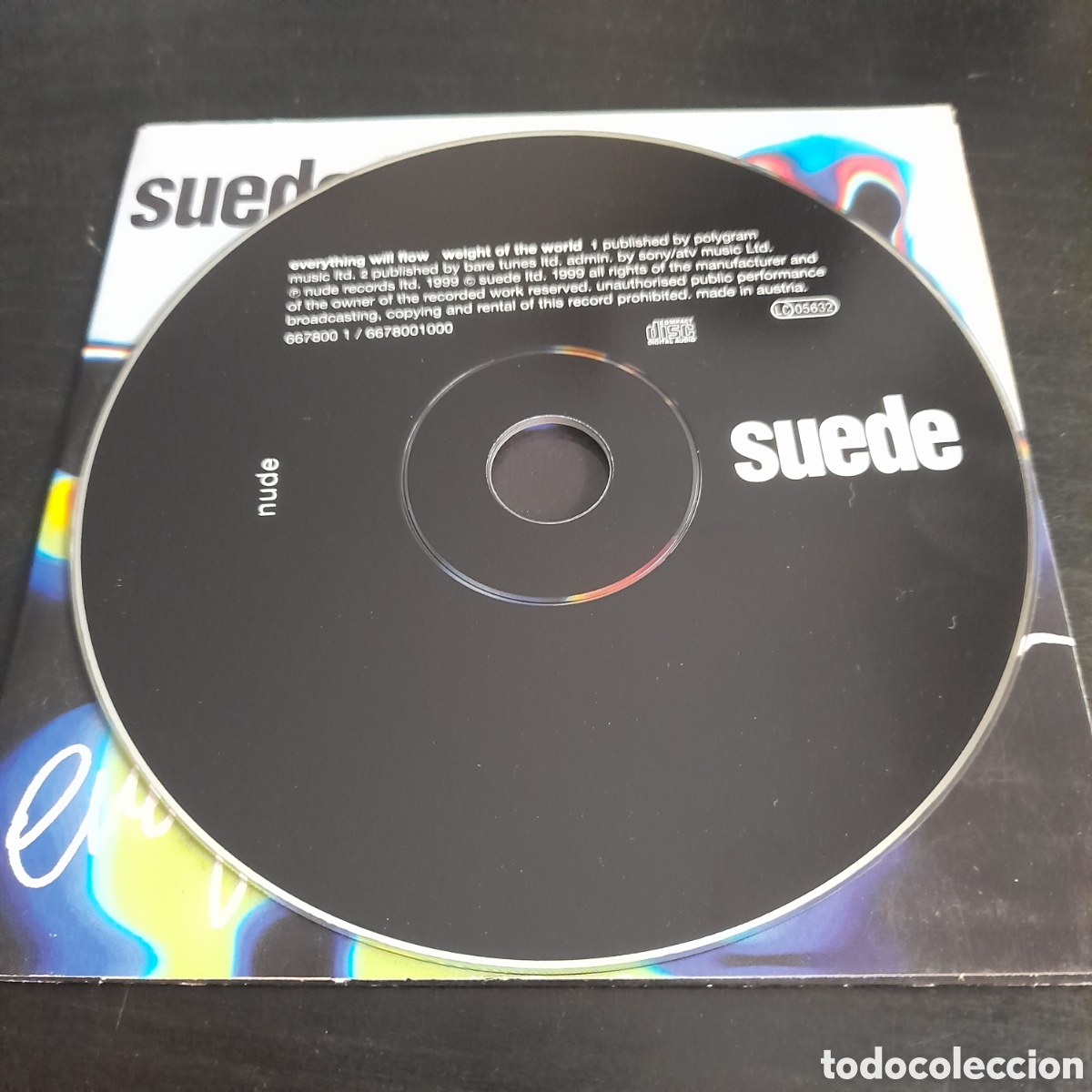 CDs de m&uacute;sica: Suede &ndash; Everything Will Flow. CD, Single 1999 Europa - Foto 3