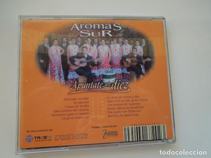 CDs de m&uacute;sica: AROMAS DEL SUR - APUNTATE UN DIEZ - CD - Foto 2