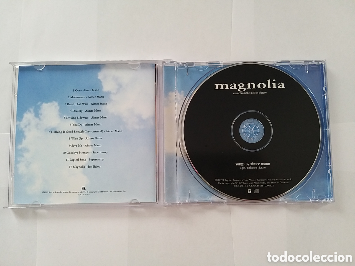 CDs de m&uacute;sica: AIMEE MANN - MAGNOLIA SOUNDTRACK CD - Foto 3