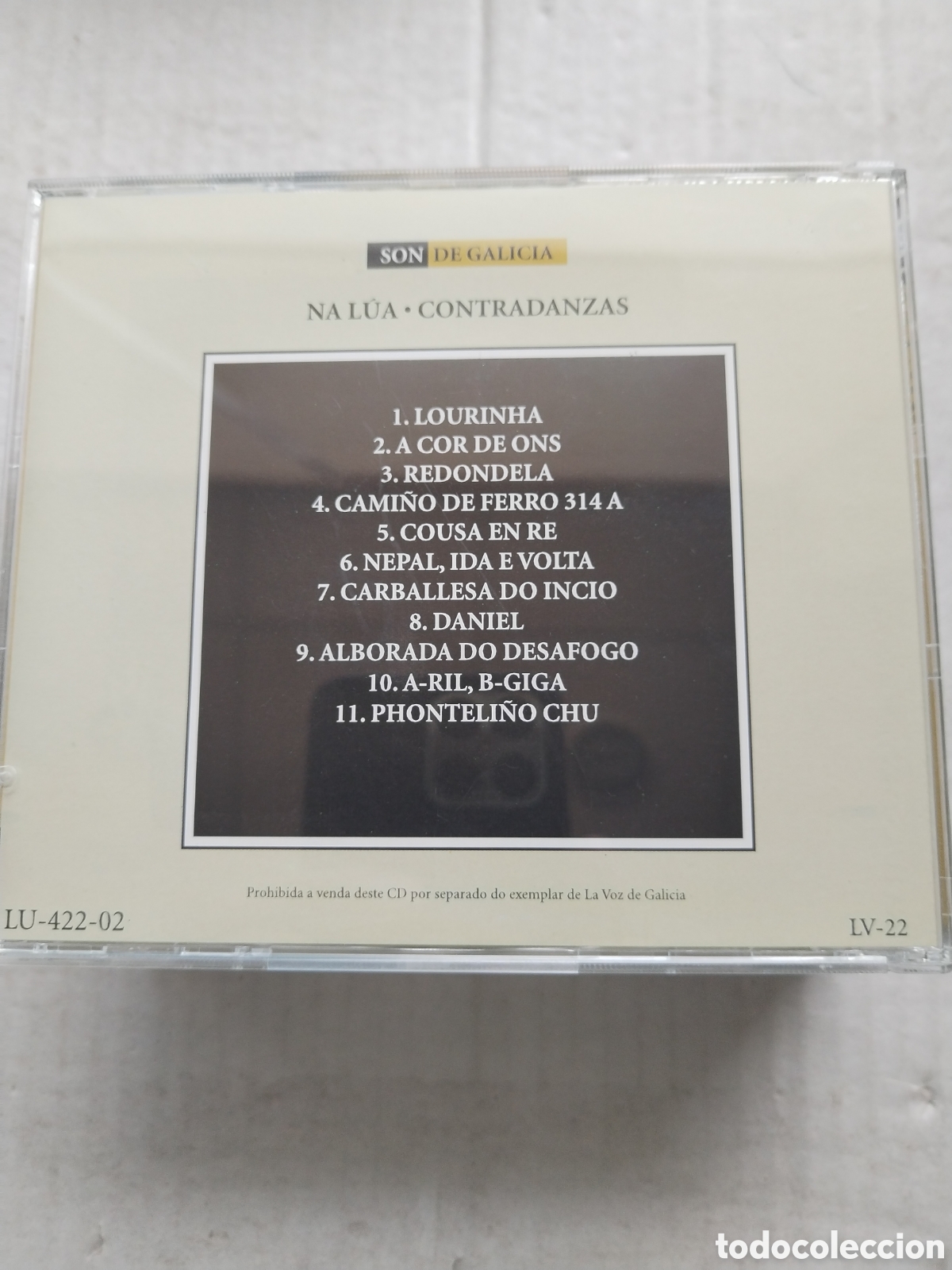 CDs de m&uacute;sica: CD NA LUA-CONTRADANZAS/SON DE GALICIA - Foto 2