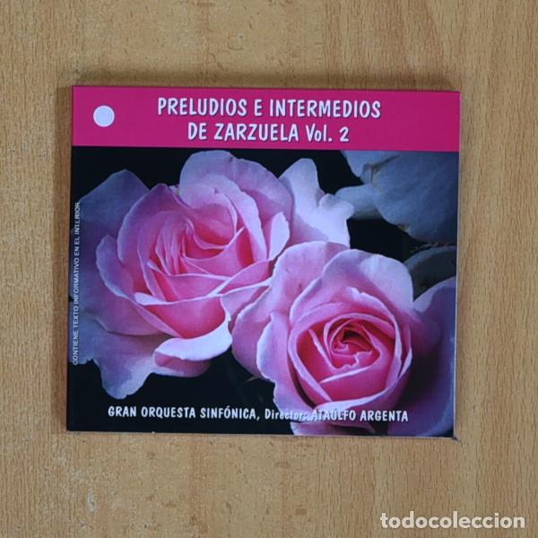 CDs de m&uacute;sica: VARIOS - PRELUDIOS E INTERMEDIOS DE ZARZUELA VOL 2 - CD - Foto 1
