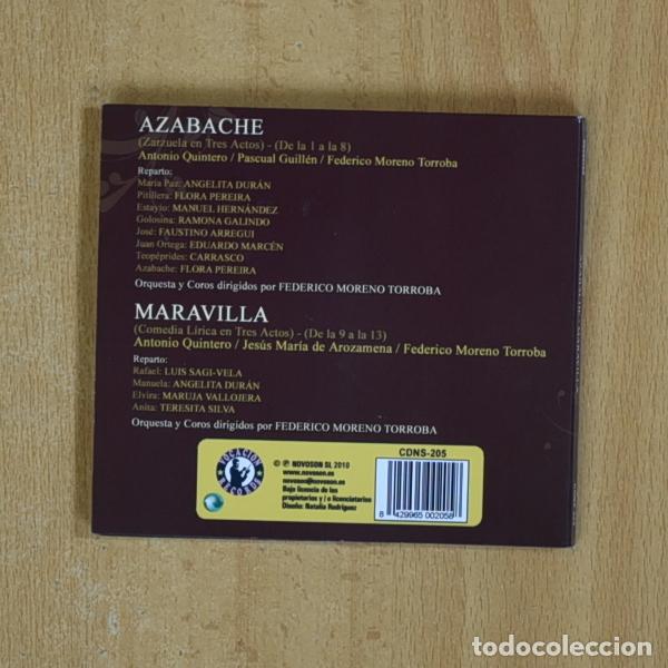 CDs de m&uacute;sica: VARIOS - AZABACHE / MARAVILLA - CD - Foto 2