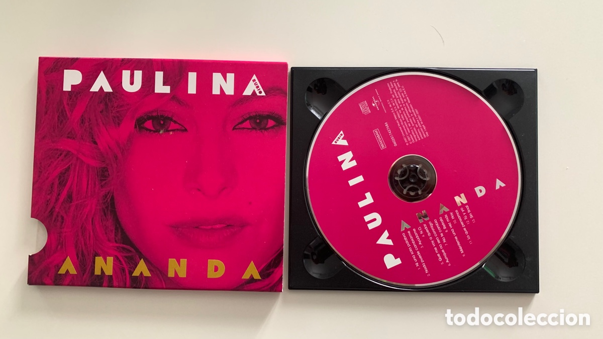 CDs de m&uacute;sica: CD Paulina Rubio - Ananda - Foto 1