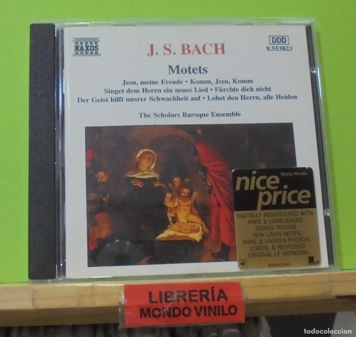 CDs de m&uacute;sica: J. S. Bach. Motets -- CD - Foto 1
