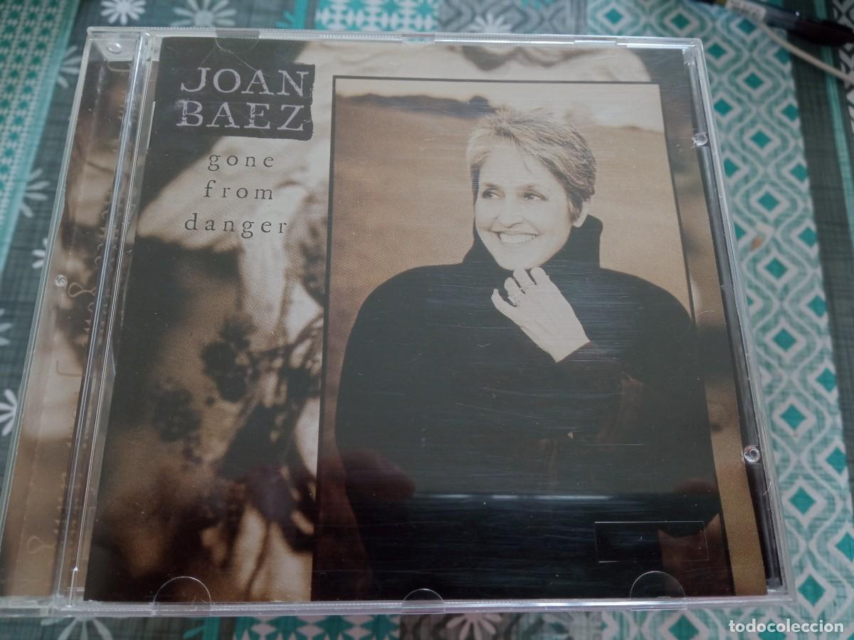 CDs de m&uacute;sica: JOAN BAEZ GONE FROM DANGER CD - Foto 1