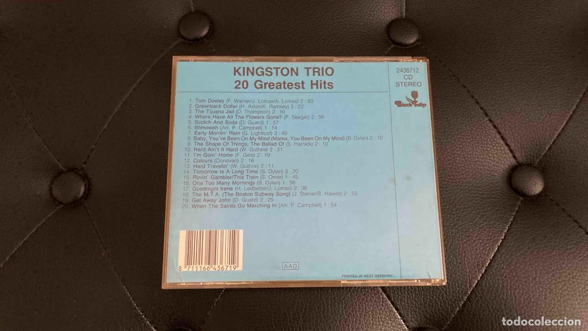 CDs de m&uacute;sica: CD. Kingston Trio. 20 Greatest Hits - Foto 2