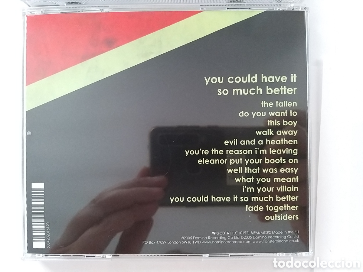 CDs de m&uacute;sica: FRANZ FERDINAND + YOU COULD HAVE IT SO MUCH BETTER - 2 CD SET - Foto 4