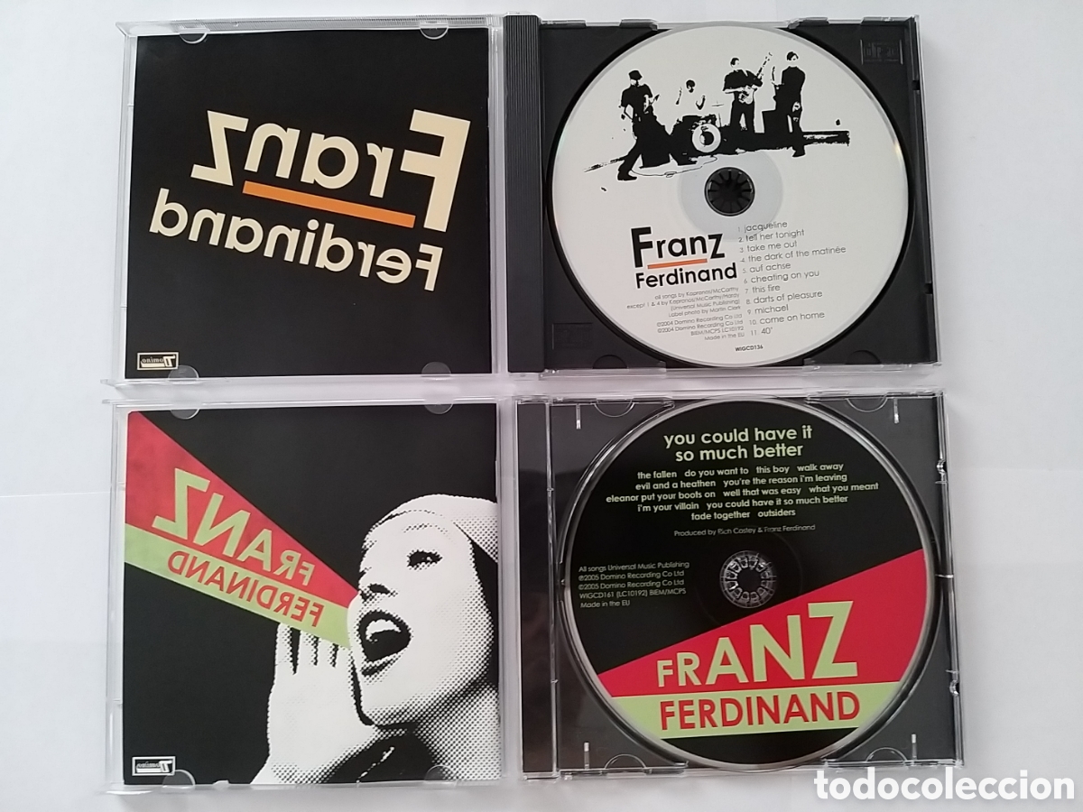 CDs de m&uacute;sica: FRANZ FERDINAND + YOU COULD HAVE IT SO MUCH BETTER - 2 CD SET - Foto 5