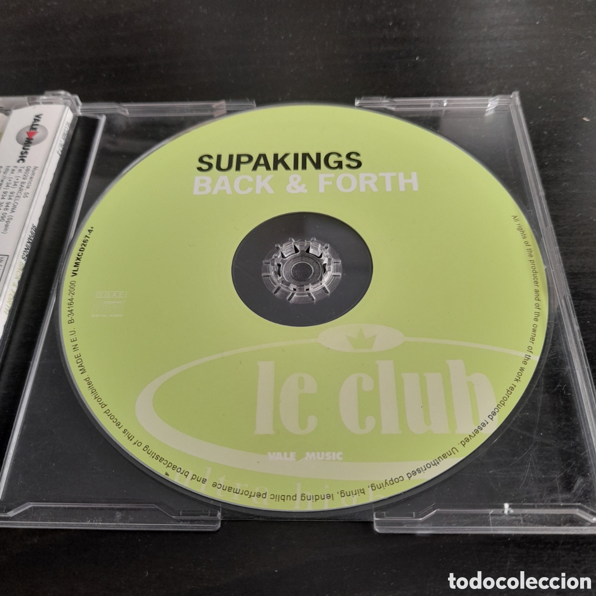 CDs de m&uacute;sica: The Supakings &ndash; Back And Forth. CD, Maxi-Single 2000 Espa&ntilde;a - Foto 2