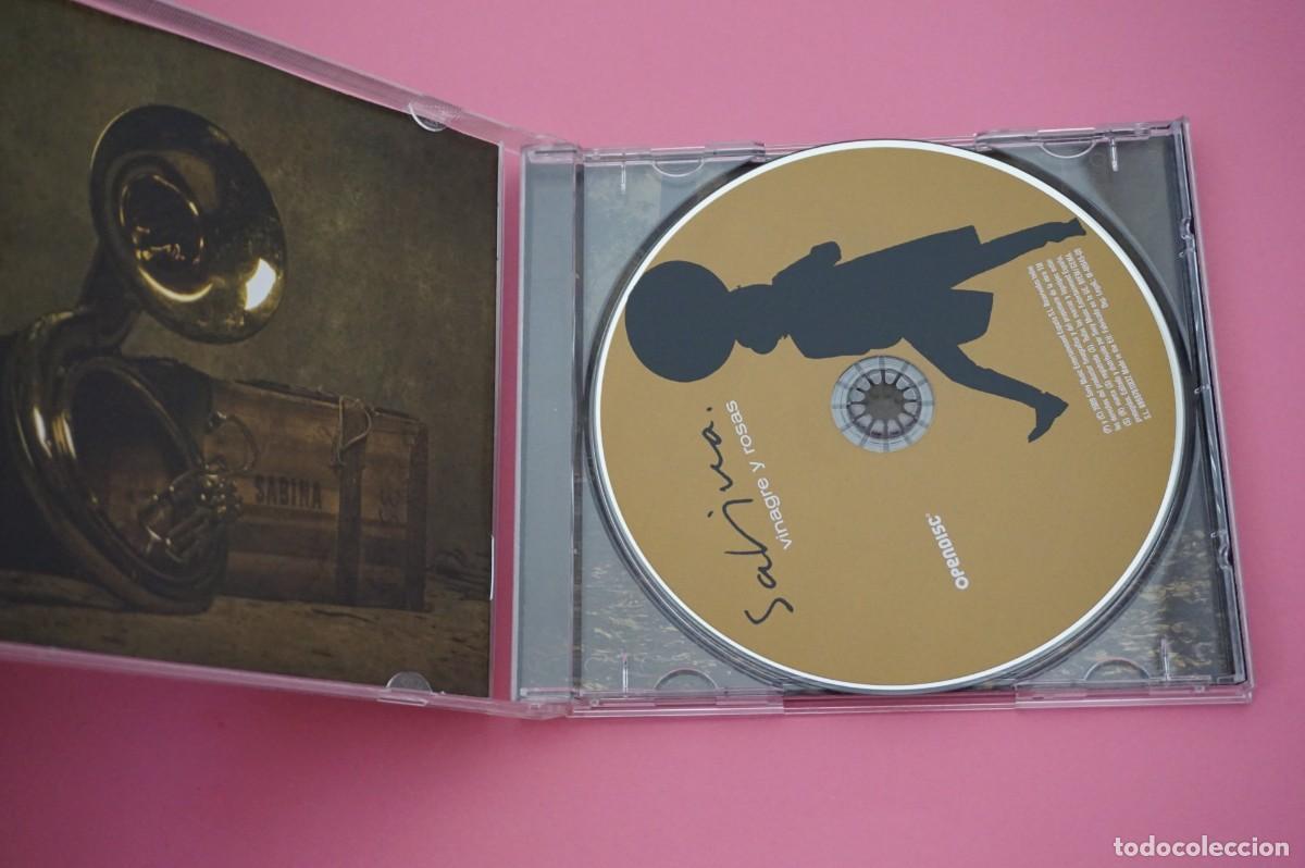 CDs de m&uacute;sica: CD/ SABINA - VINAGRE Y ROSAS - Foto 2