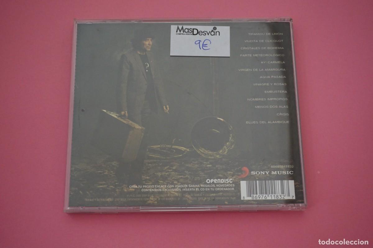 CDs de m&uacute;sica: CD/ SABINA - VINAGRE Y ROSAS - Foto 3