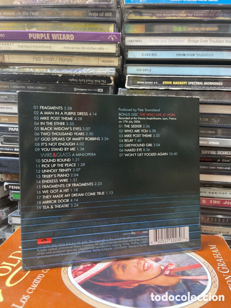 CDs de m&uacute;sica: The who endlesswire deluxe - Foto 2