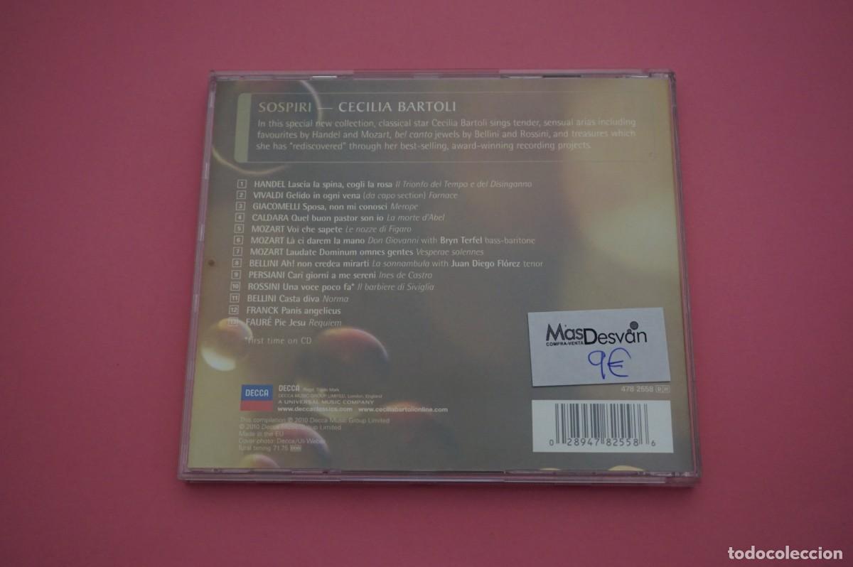 CDs de m&uacute;sica: CD/ CECILIA BARTOLI - SOSPIRI - Foto 3