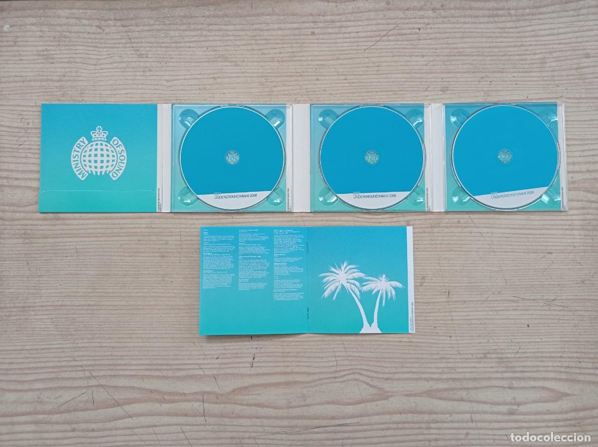 CDs de m&uacute;sica: Underground Miami 2008 - Varios - 3 CD - Foto 2