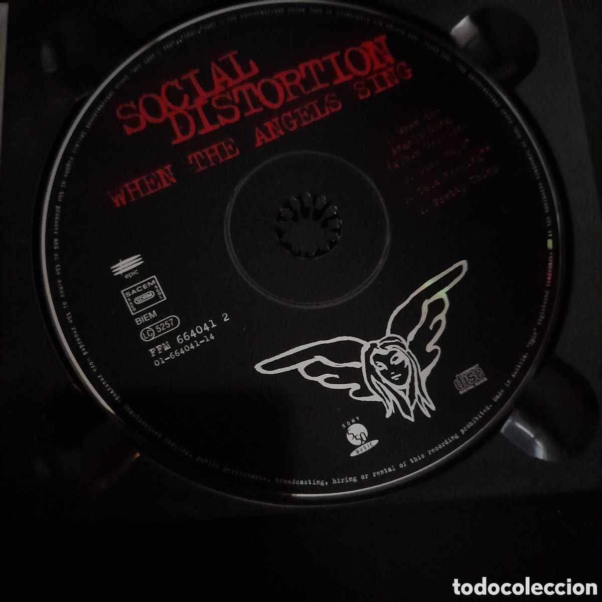 CDs de m&uacute;sica: Social Distortion &ndash; When The Angels Sing. 1997, Eueopa. CD, Maxi-Single, CD1 - Foto 3