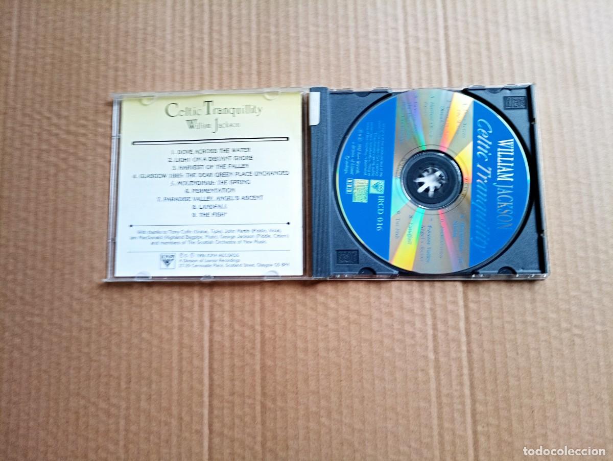 CDs de m&uacute;sica: WILLIAM JACKSON ( EX CONTRABAND ) - CELTIC TRANQUILITY CD 1992 CELTIC FOLK - Foto 2
