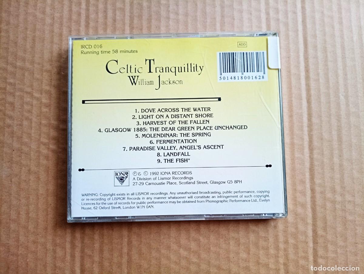 CDs de m&uacute;sica: WILLIAM JACKSON ( EX CONTRABAND ) - CELTIC TRANQUILITY CD 1992 CELTIC FOLK - Foto 3