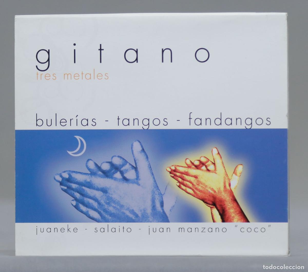 CDs de m&uacute;sica: CD. GITANO. TRES METALES - Foto 1