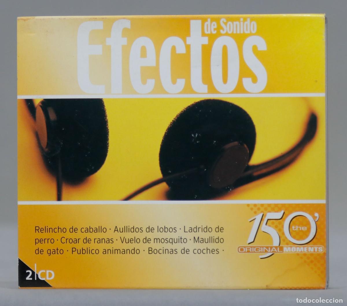 CDs de m&uacute;sica: 2 CD. EFECTOS DE SONIDO - Foto 1