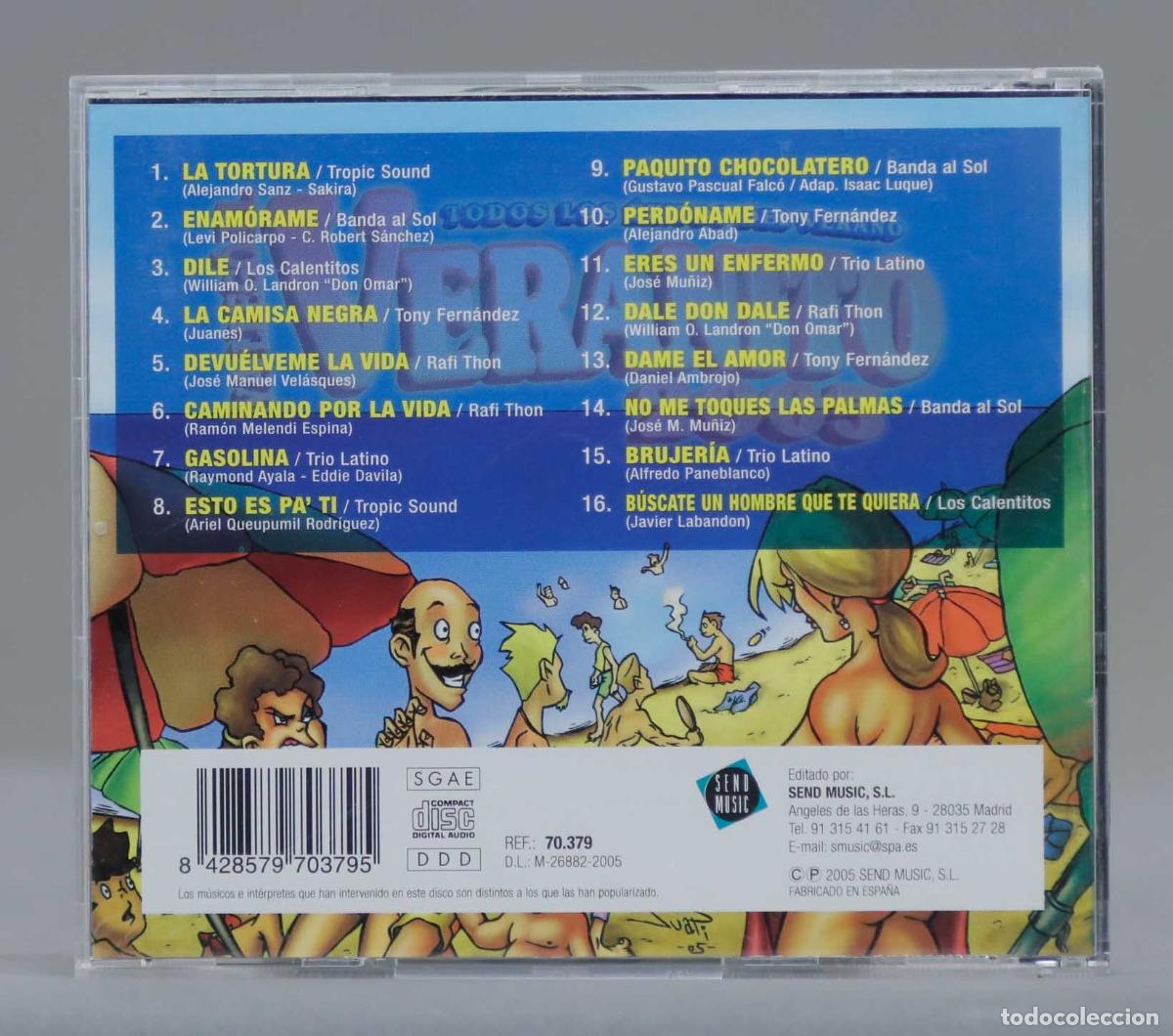 CDs de m&uacute;sica: CD. YA LLEGO EL VERANITO 2005 - Foto 2