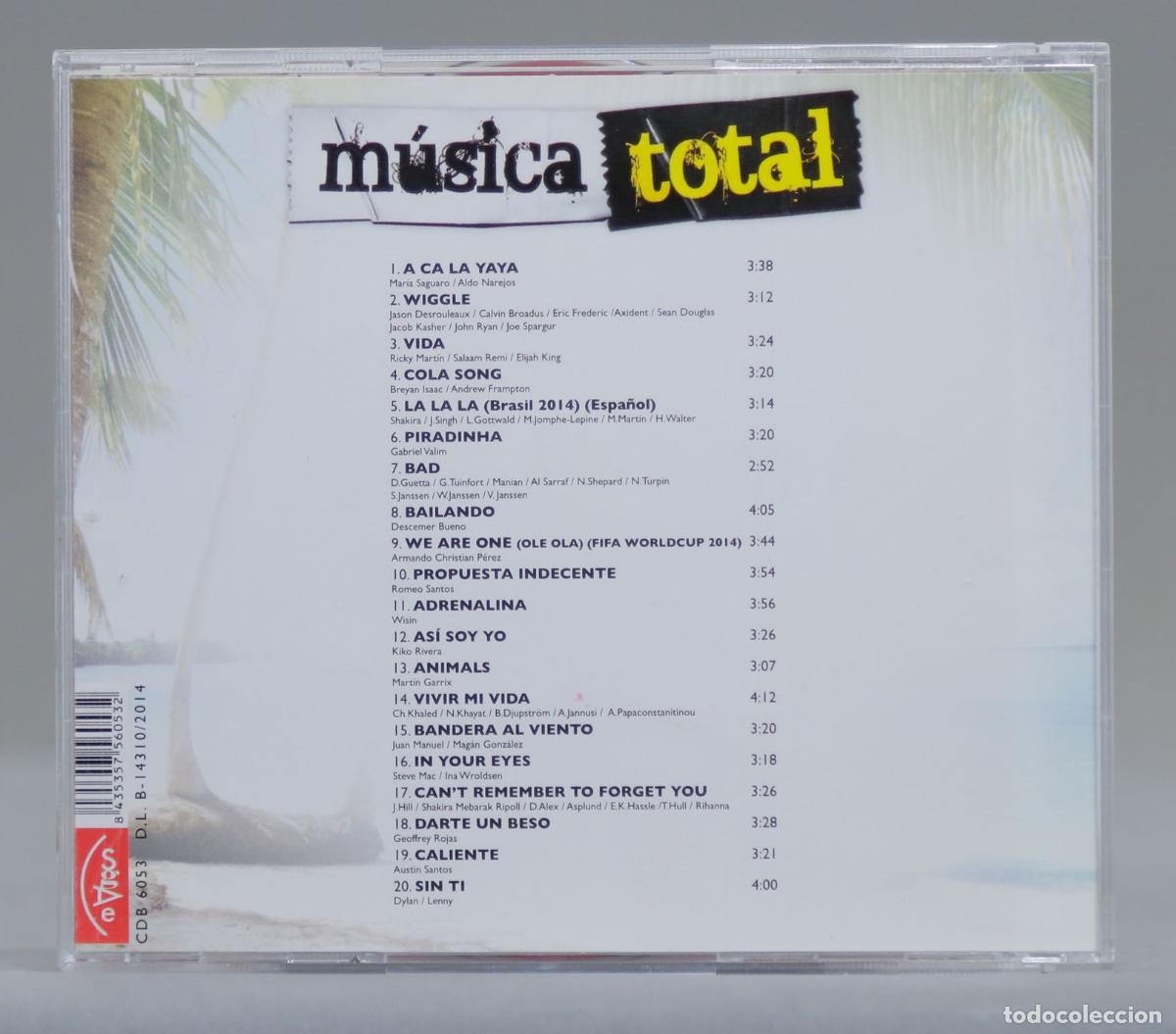 CDs de m&uacute;sica: CD. The Harmony Group &ndash; M&uacute;sica Total - Foto 2
