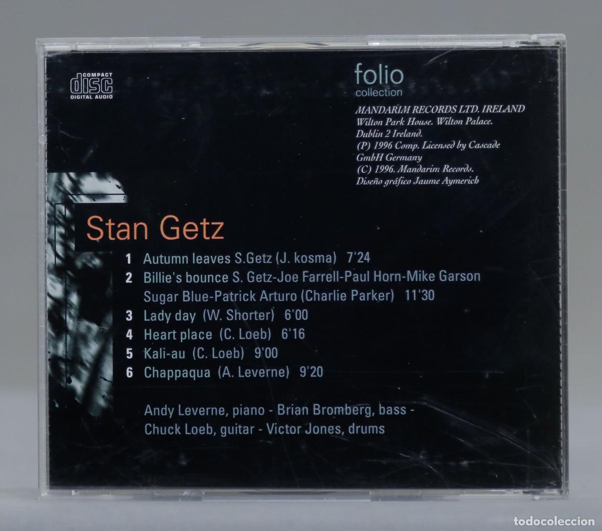 CDs de m&uacute;sica: CD. Stan Getz &ndash; Jazz Masters - Foto 2