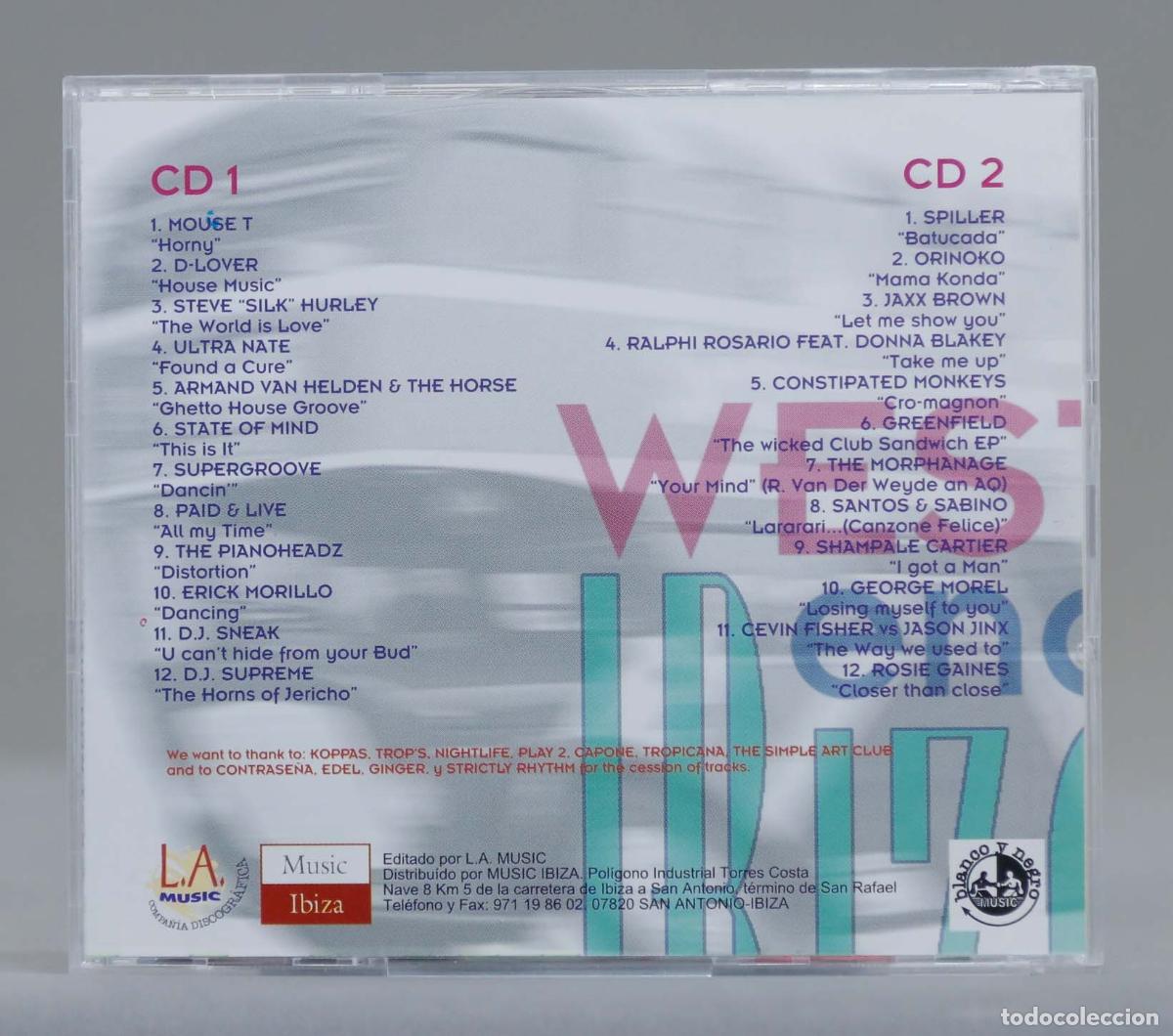 CDs de m&uacute;sica: 2 CD. Various &ndash; West End Ibiza - Foto 2