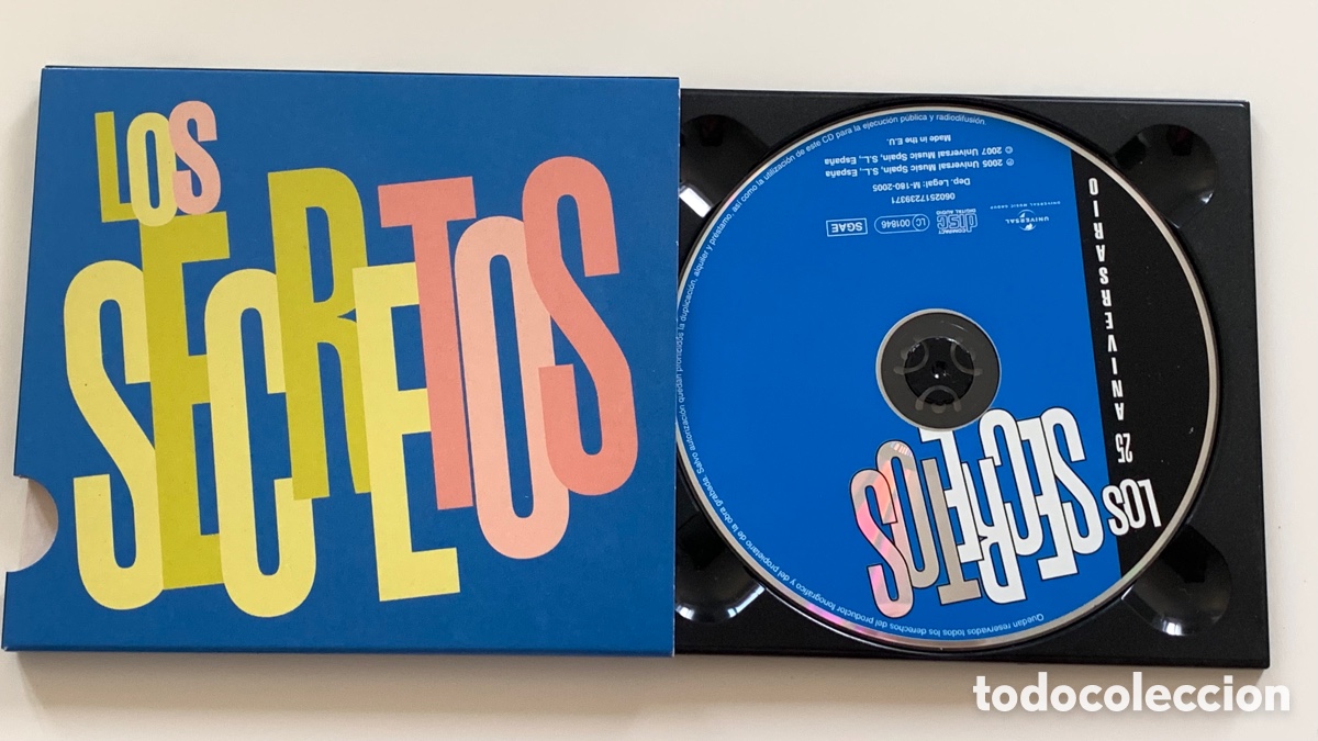CDs de m&uacute;sica: CD Los Secretos - 25 aniversario - Foto 1