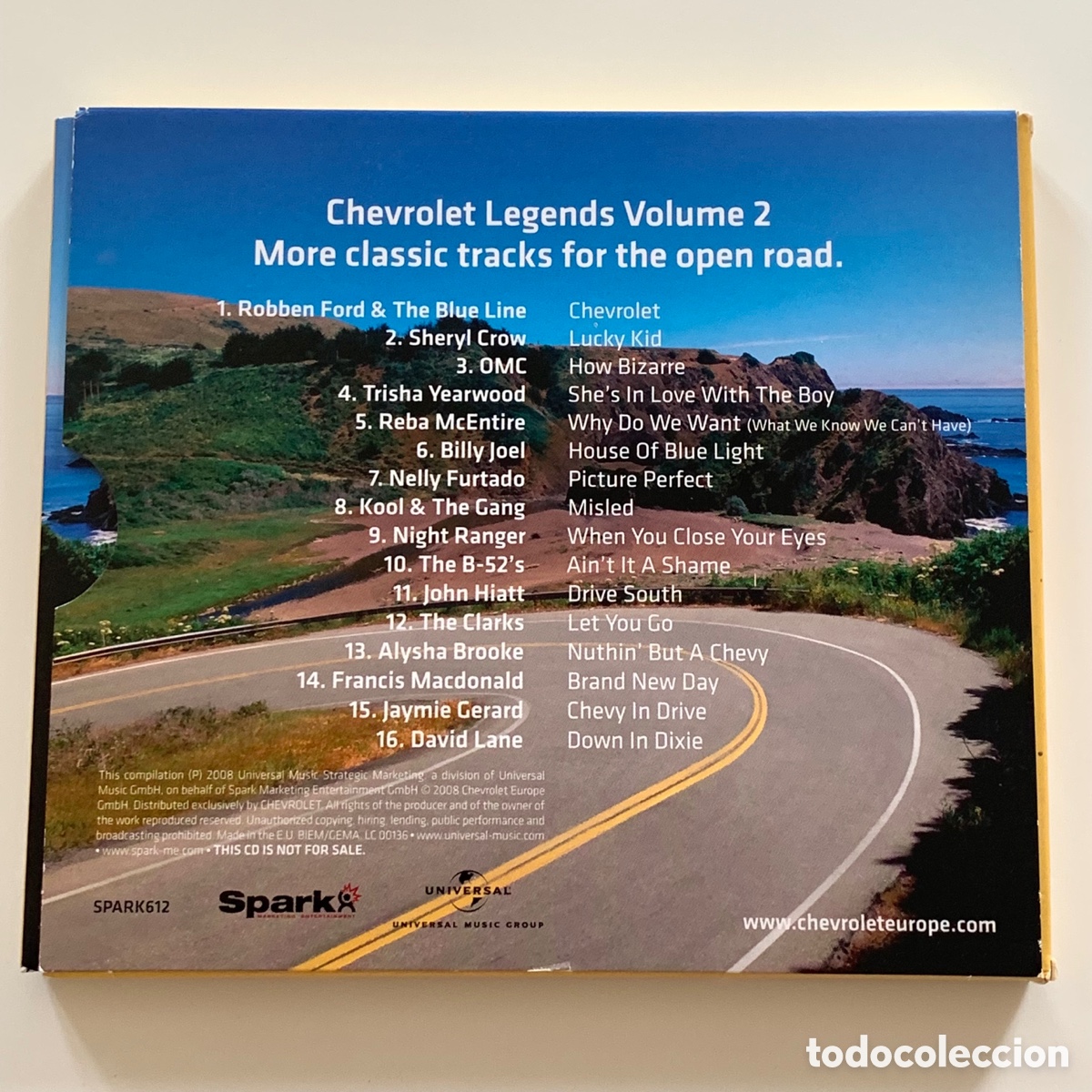 CDs de m&uacute;sica: CD Chevrolet Legends Volume 2 - Foto 2