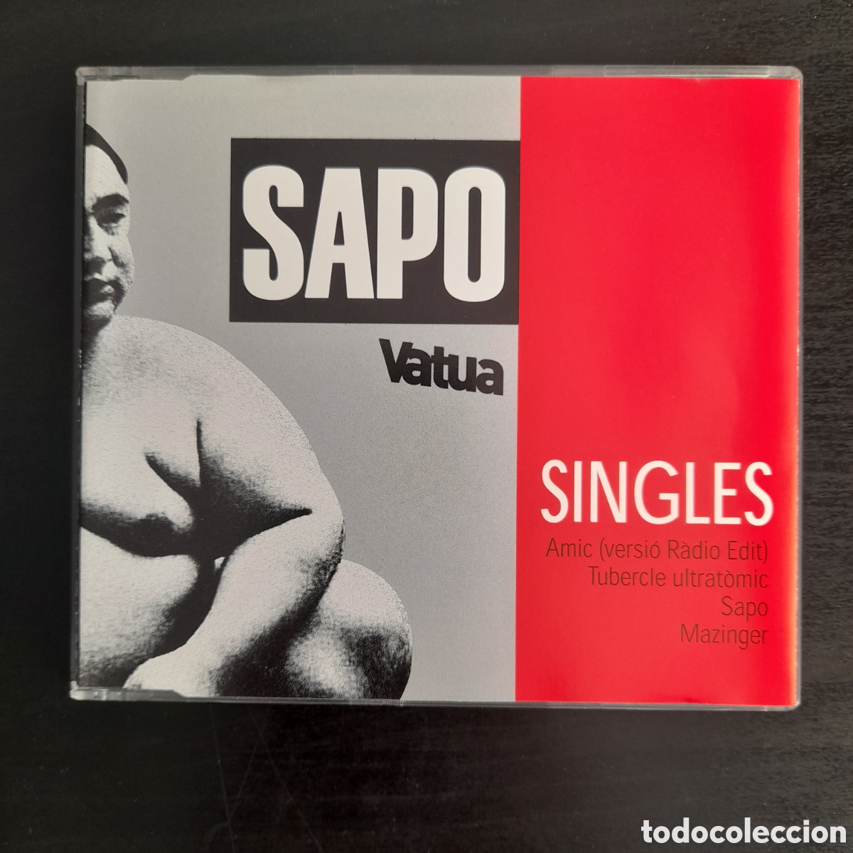 CDs de m&uacute;sica: Sapo &ndash; Singles. CD, Single, Promo, Slim Case 2002 - Foto 1