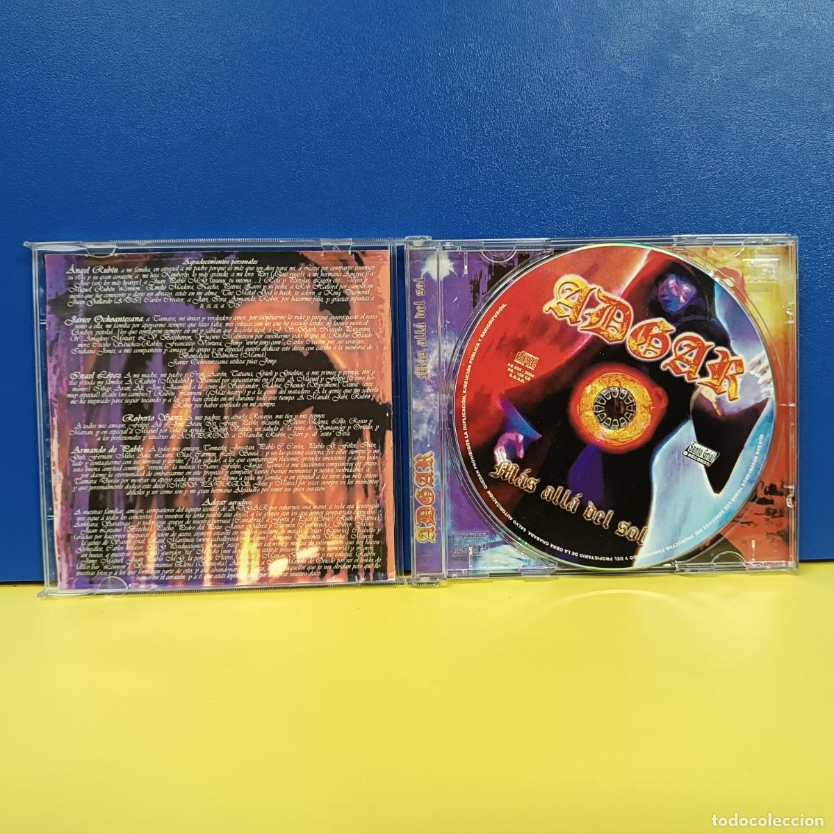 CDs de m&uacute;sica: MAS ALLA DEL SOL - ADGAR - CD - Foto 3